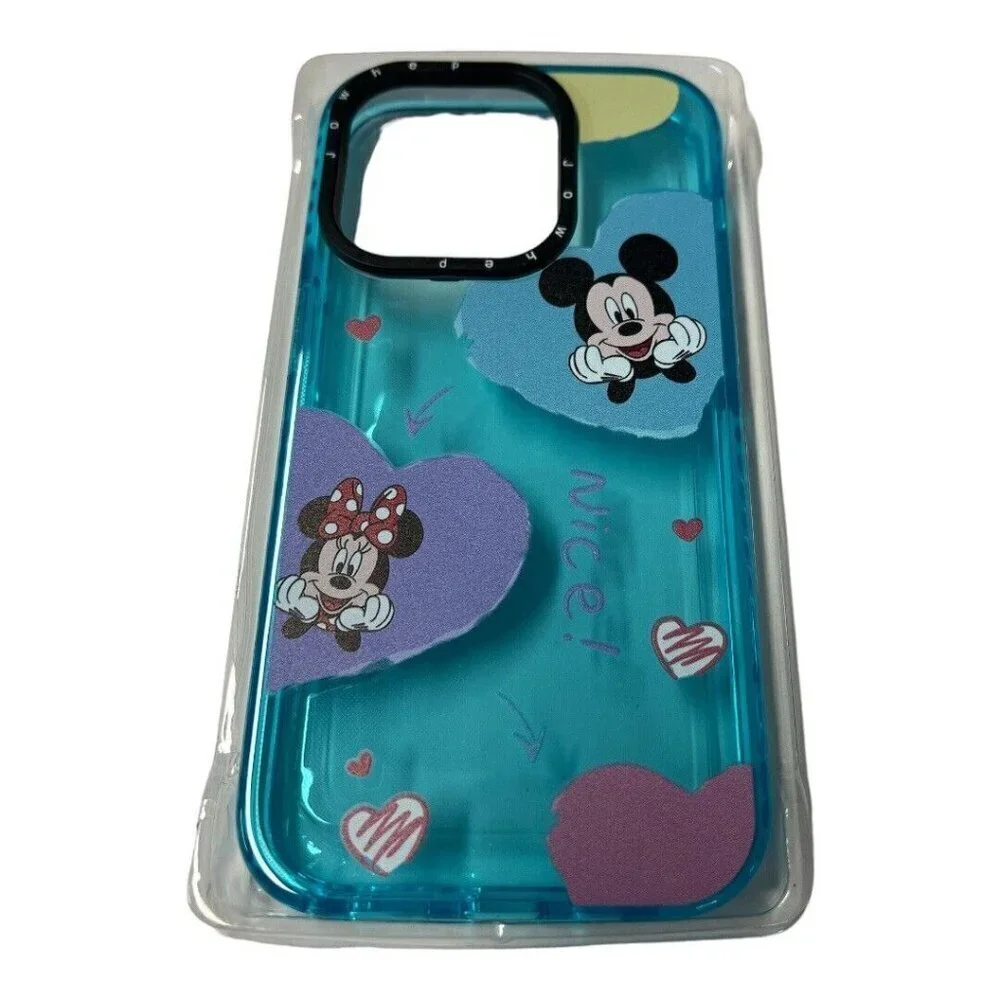 Jowhep iPhone 14 PRO Fashion Case~Girly Cute Cartoon Character Back Case L2 01